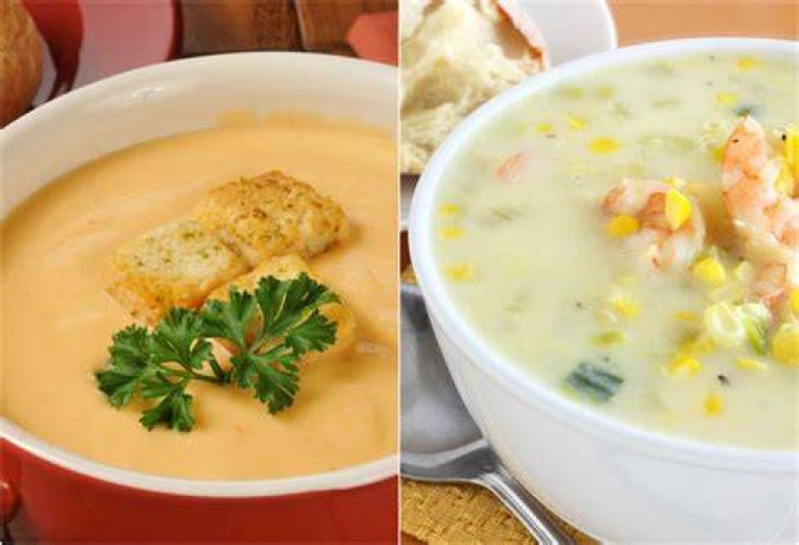 Difference between bisque and chowder