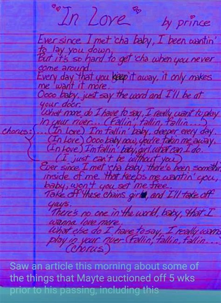 Prince’s
Head Lyrics