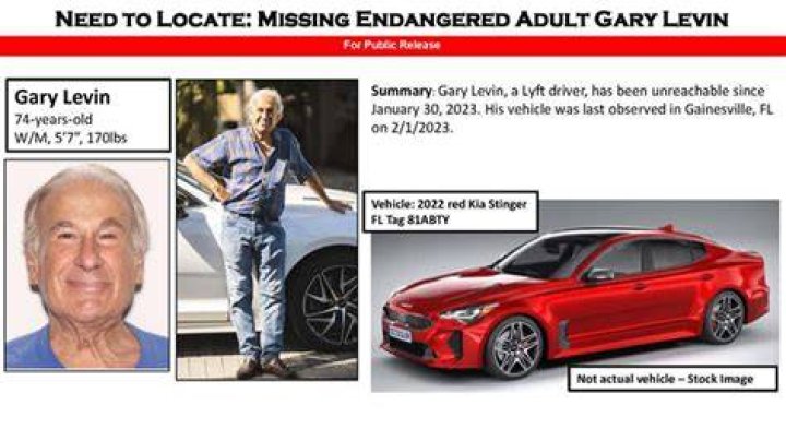 What happened to Gary Levin? Missing Florida Lyft driver reportedly found dead